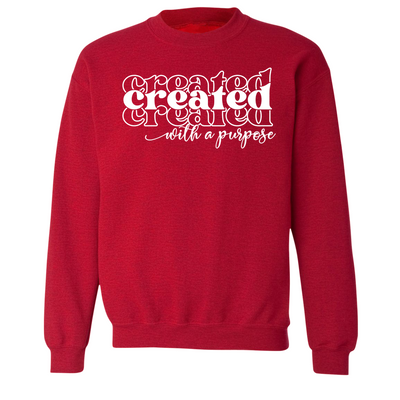 Created with a Purpose sweatshirt